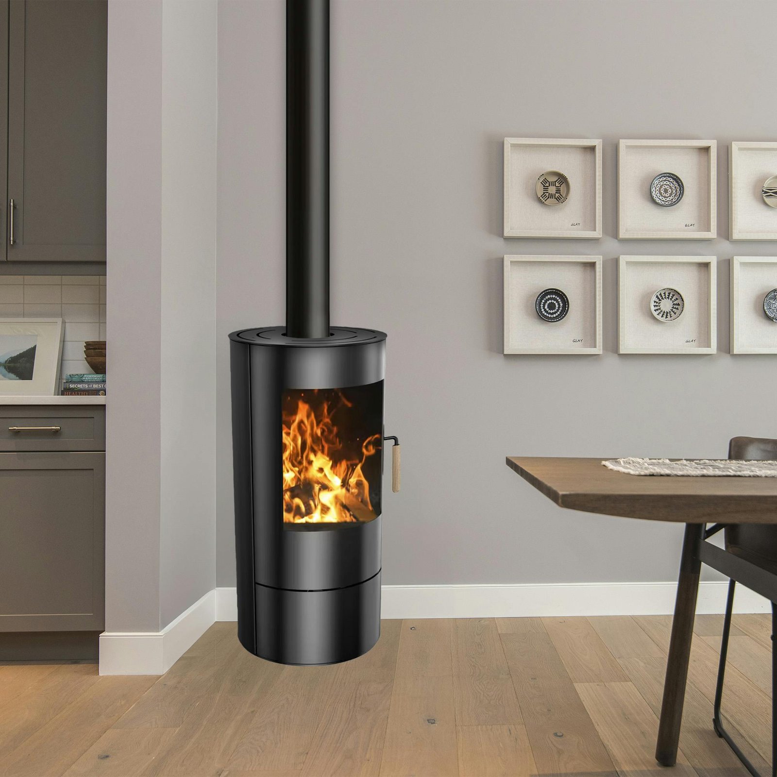 Estufa de Leña Oscar 8,2 kW Sannover - Imagen 3