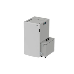 Caldera de pellets Baliutra con crisol autolimpiante y compactador de cenizas