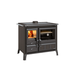 Estufa de leña GARDENIA XXL Acero - 10,5 Kw