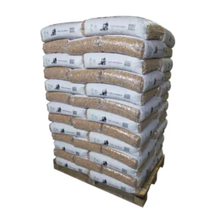 Los Pellets de La Pequeña Sawyer Paleta de 65 Sacos de 15 kg – 100% de madera Blanda