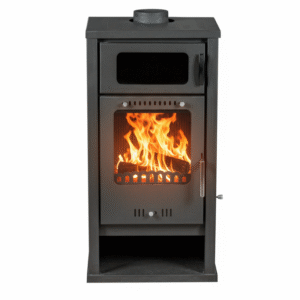 Estufa de leña con cuatro Titanes-8 Kw