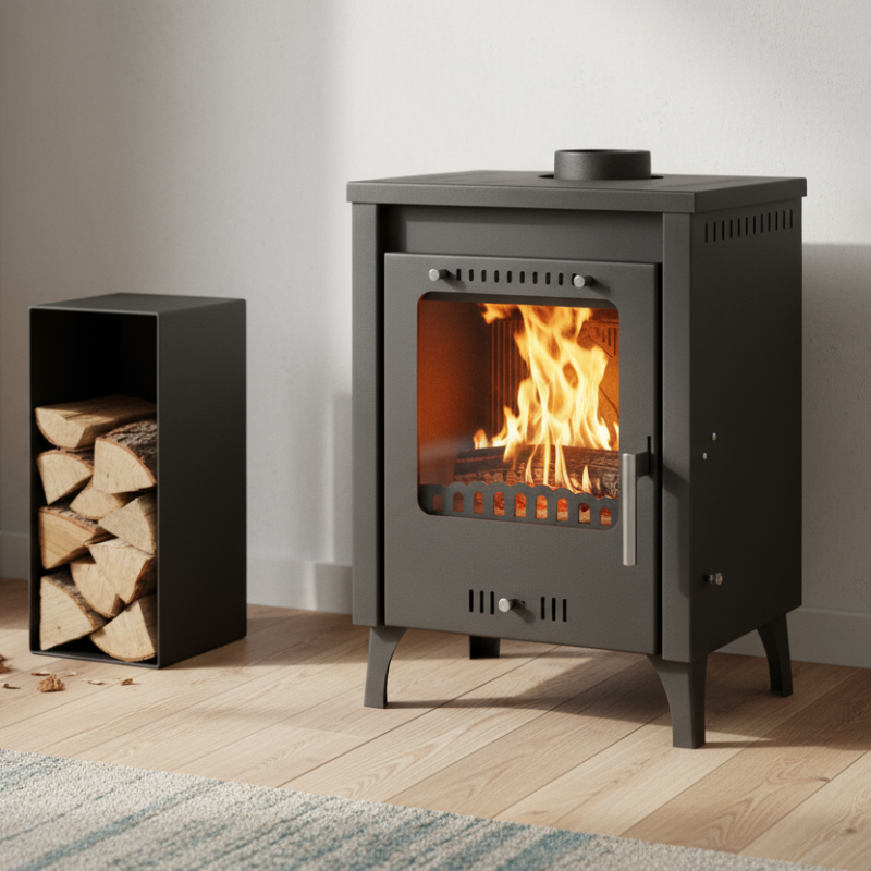 Estufa de leña Ural-8 Kw - Imagen 3