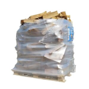 Leña extra seca 30 cm – Palé 1,3 m³ – Calefacción de leña