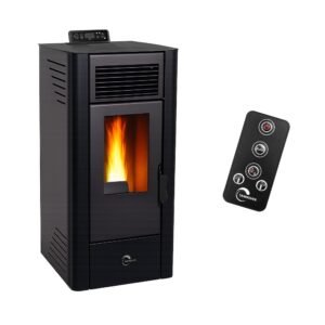 Estufa de pellets Sannover Anita 11,6 kW negra