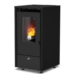 Estufa de pellets Cointra Eco Mensa Nero 6,4 kW negra