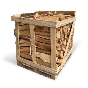 Leña Premium 50 cm – Secada en cámara – Palé 1,3 estéreos – Madera dura